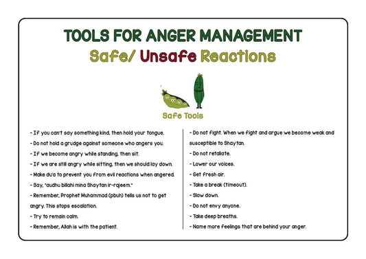 Anger Management Tools