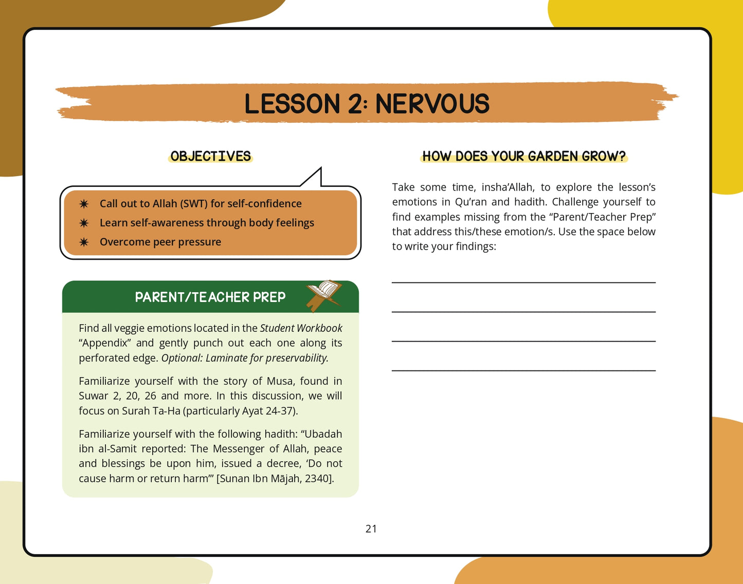 The Hayrack Ride: An Islamic Emotional Intelligence Curriculum (Parent/Teacher Guide)