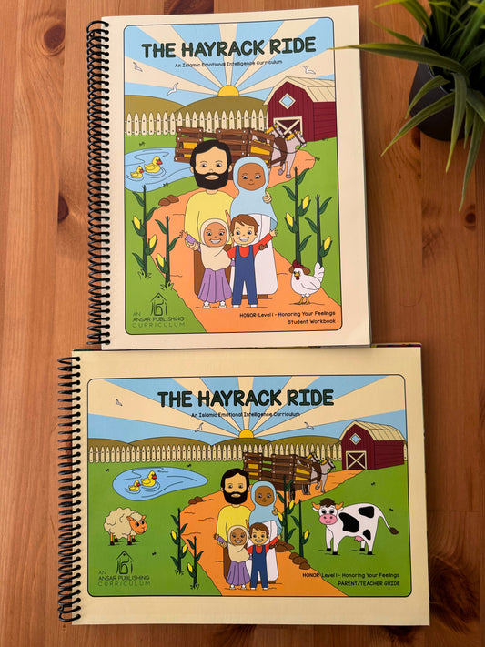 The Hayrack Ride: An Islamic Emotional Intelligence Curriculum (Parent/Teacher Guide & Student Workbook Bundle)
